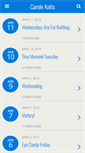 Mobile Screenshot of caroleknits.net